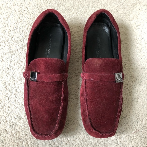 kenneth cole suede loafers